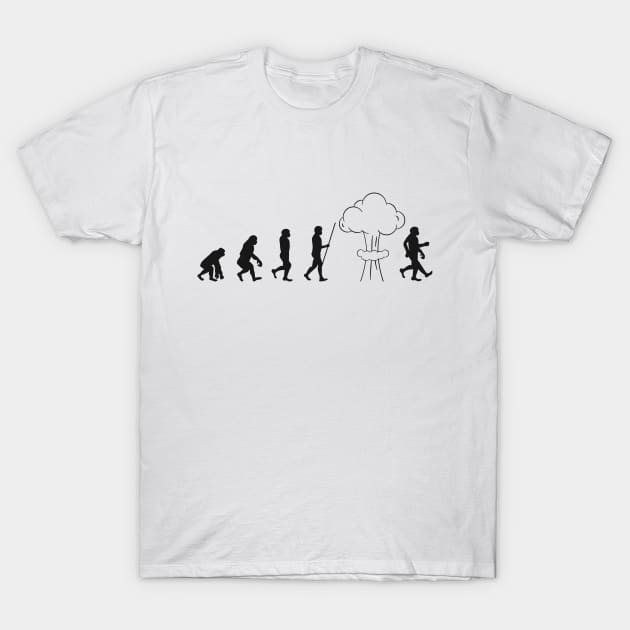 Human Nuclear Evolution T-Shirt by Printadorable